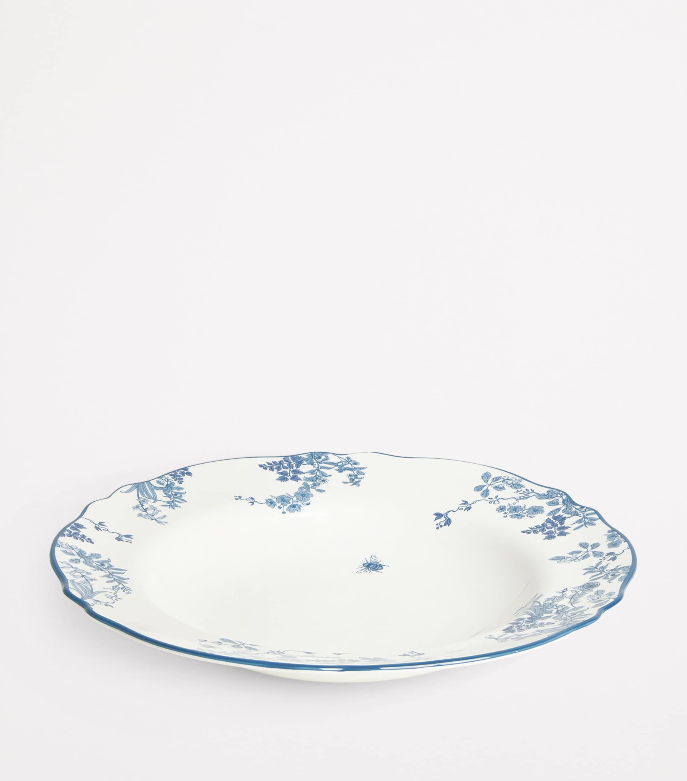 Harrods bone china toile bowl 23.5cm, UK version