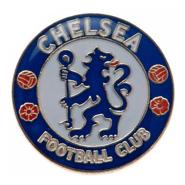 Chelsea FC enamel badge 25mm (British brand)