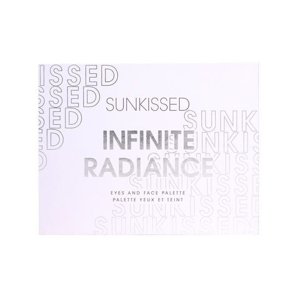 Sunkissed Golden Radiance face palette with eyeshadow blusher bronzer, UK version