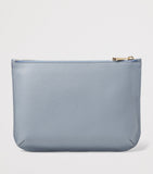 Aspinal of London large leather Ella pouch, imported from the UK