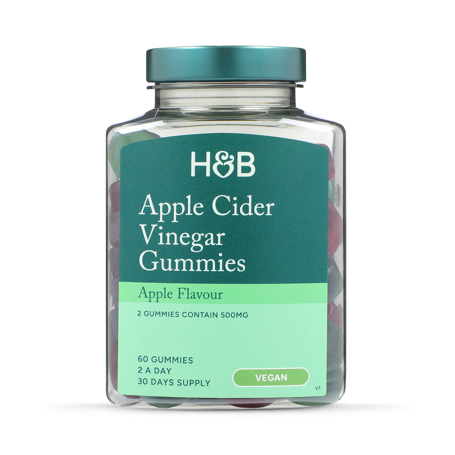 Holland Barrett Apple Cider Vinegar Gummies 60 count, UK version