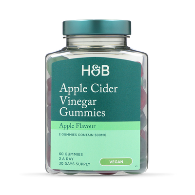 Holland & Barrett Holland & Barrett Apple Cider Vinegar Gummies Apple Flavour 60 Pack- Buy online at McGrocer
