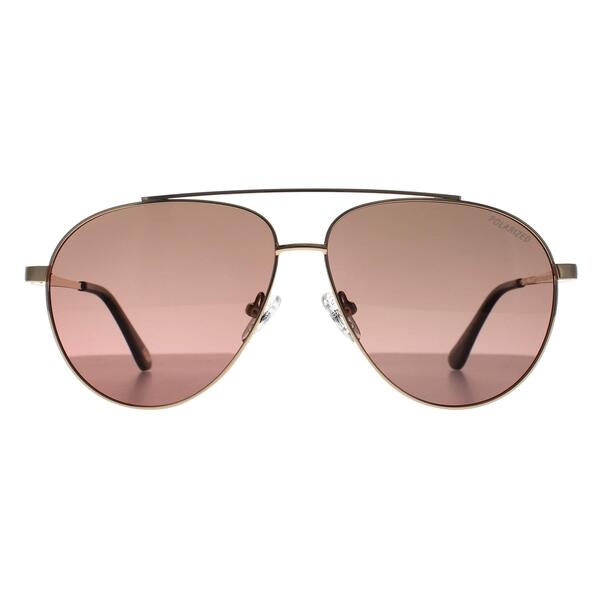 Skechers SE6276 gold polarised unisex sunglasses, UK version