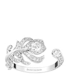 Boucheron Plume de Paon ring white gold diamond, UK version
