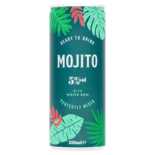 Mojito with White Rum 25cl GOODS Sainsburys   