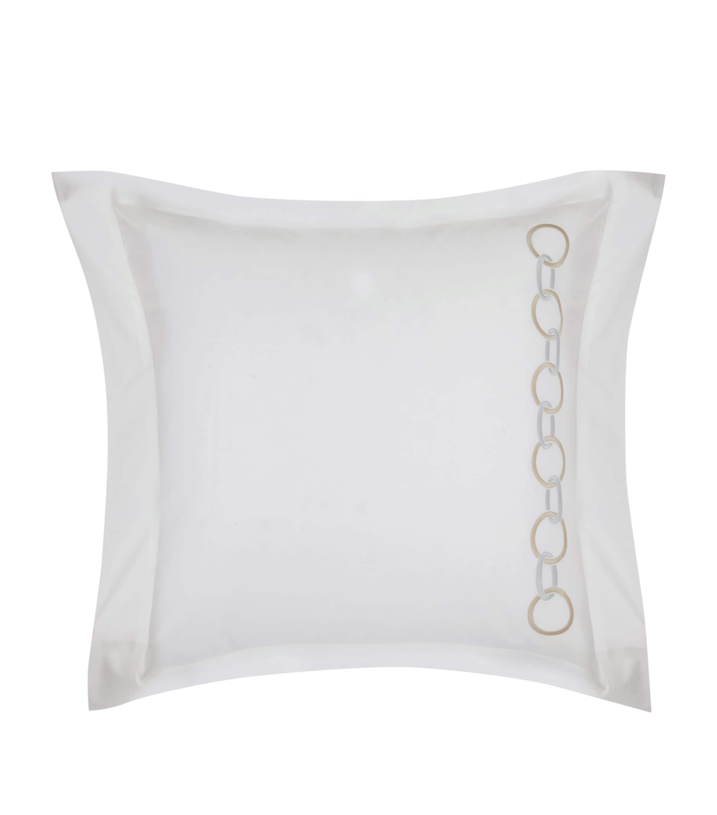 Frette Links Square pillowcase 65cm x 65cm - British product