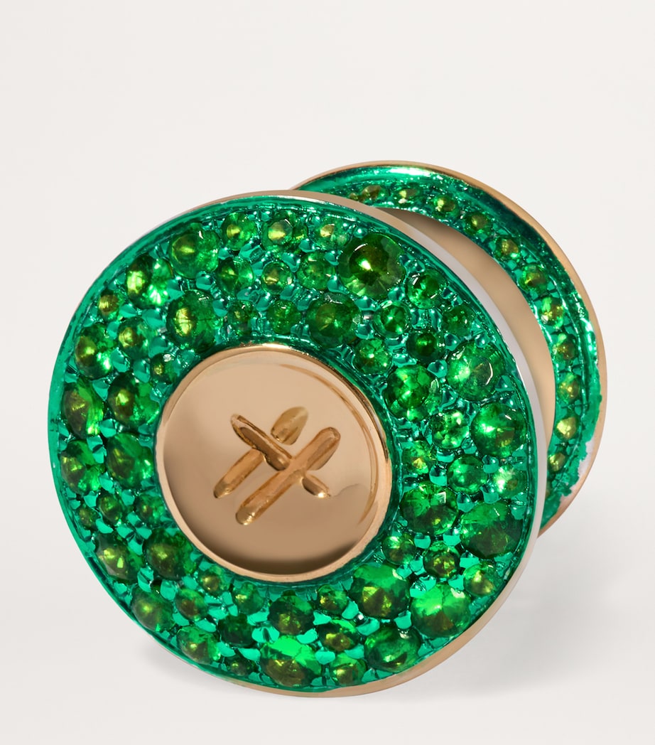 Annoushka teacup charm yellow gold tsavorite (British brand)