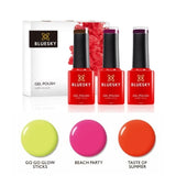 Bluesky Mini Trio Set Neon Party gel nail polish 5ml - British product