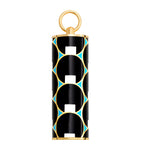 Carolina Herrera Art Deco print lipstick cap - British product