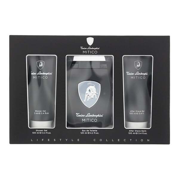 Tonino Lamborghini Mitico men's fragrance gift set - British product