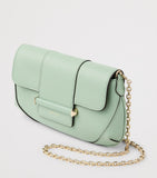 Jimmy Choo Mini Bar chain wallet in leather (British brand)