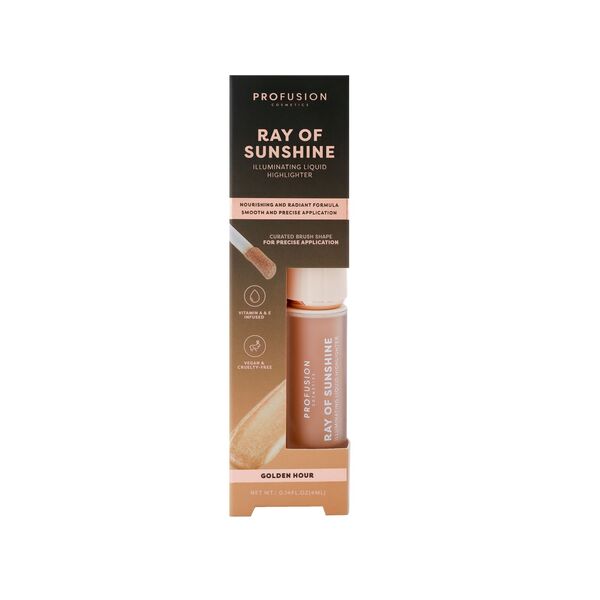 Profusion Cosmetics Golden Hour illuminating highlighter (British brand)