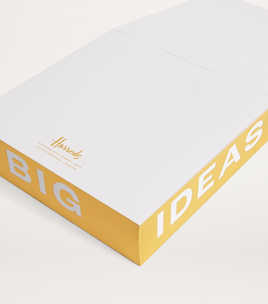 Harrods logo memo block - British product