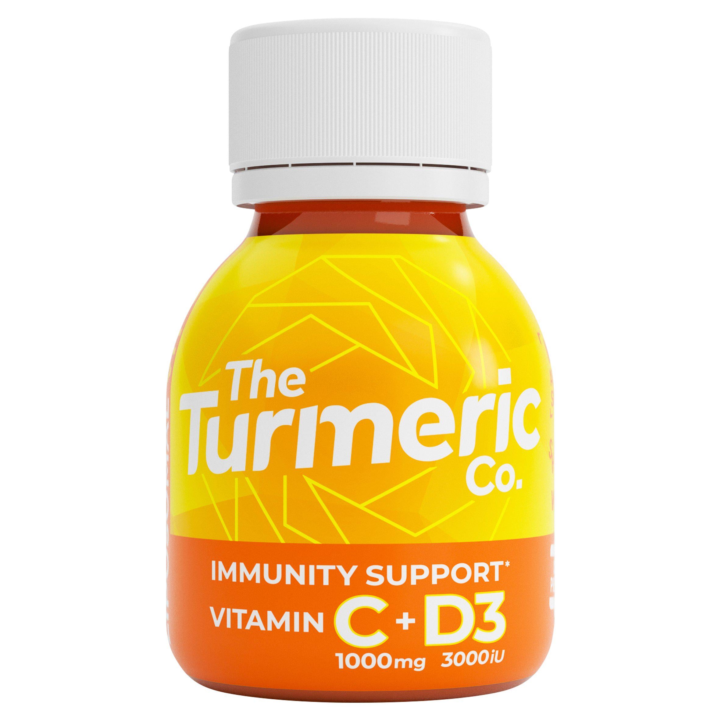 The Turmeric Co. Vitamin C + D3 60ml GOODS Sainsburys   