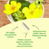 New Leaf Mullein Leaf Capsules 120 - British product