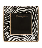 Dolce&Gabbana Casa zebra decorative square plates 10cm - British product