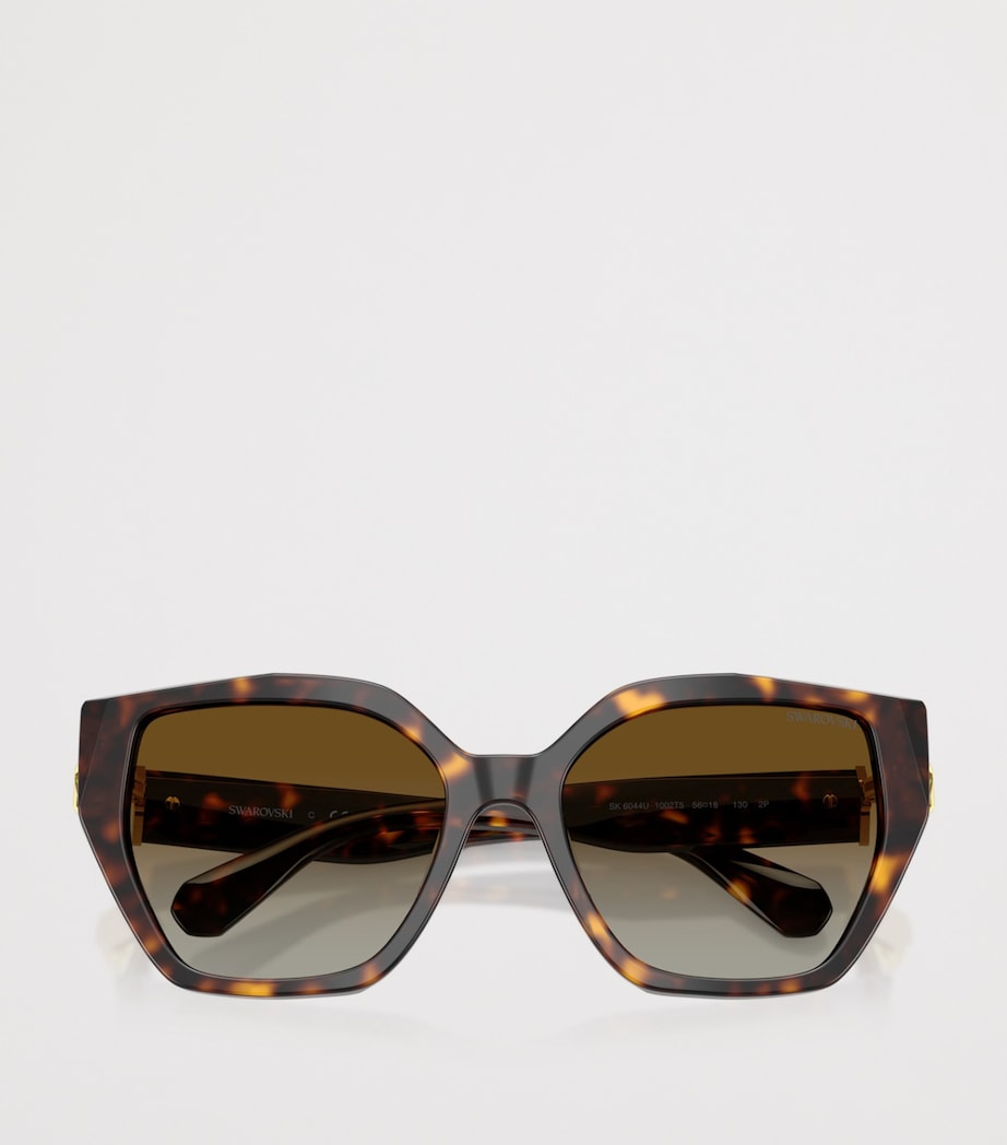Swarovski irregular sunglasses SK6044U acetate frame, imported from the UK