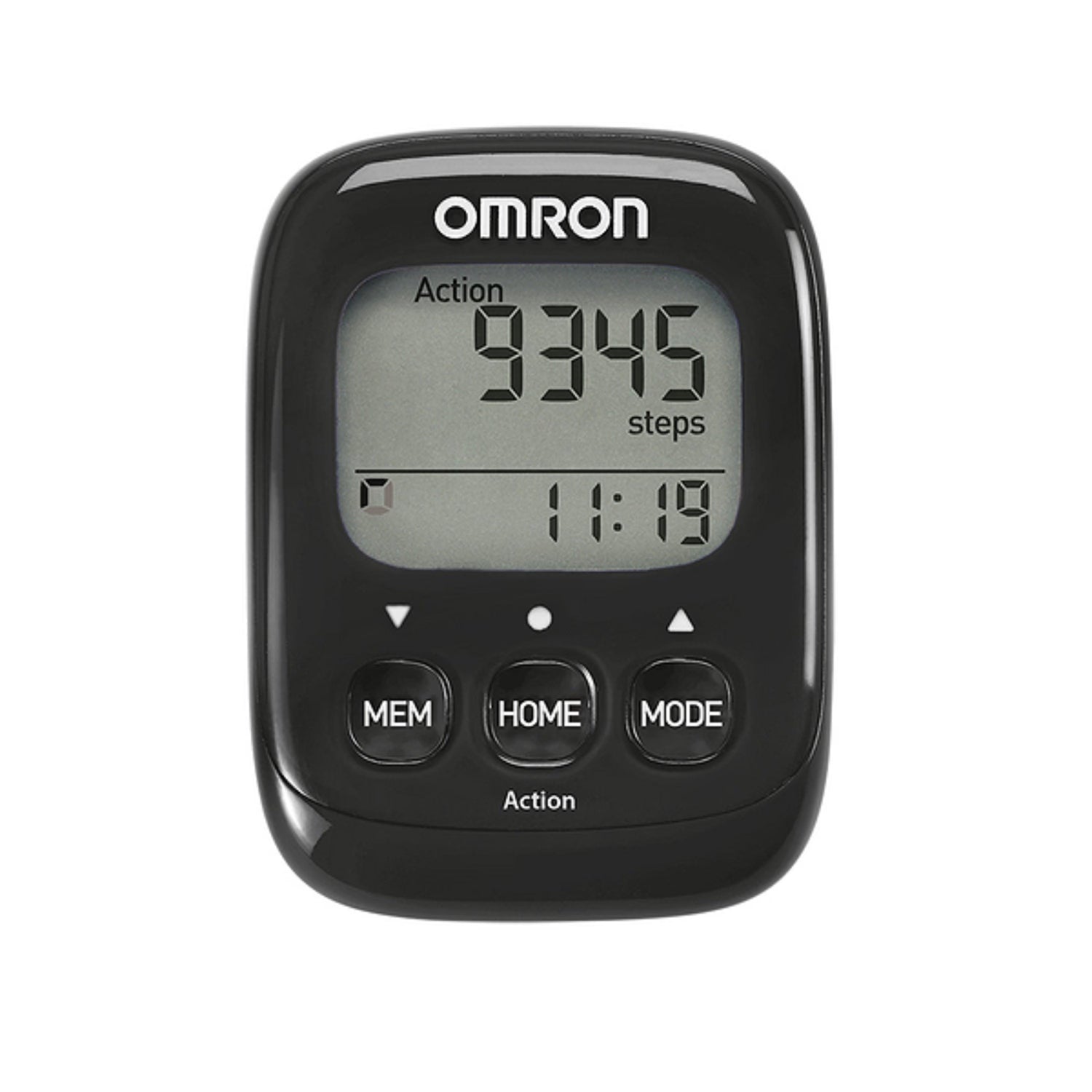 Omron Walking Style IV Pedometer Black, UK version