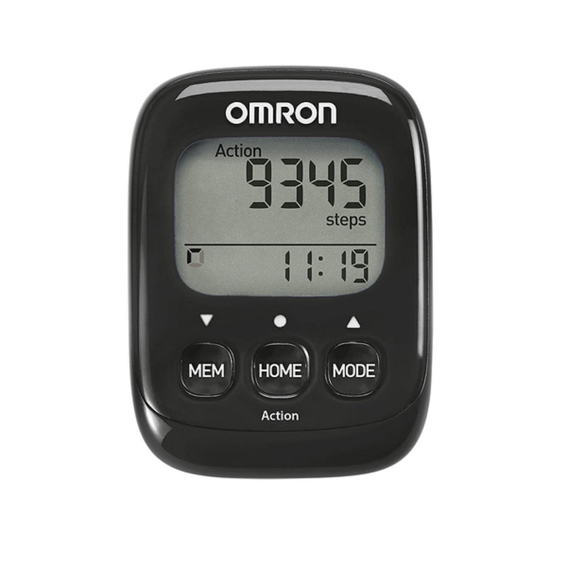Omron Walking Style IV Pedometer Black, UK version