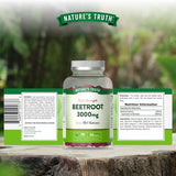 Nature's Truth Beetroot Extract 3000mg 60 Tablets, imported from the UK