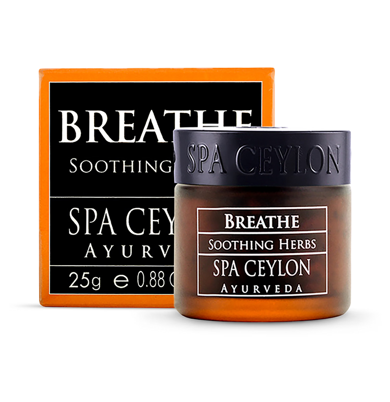Breathe Soothing Herbs 25g jar, imported from the UK