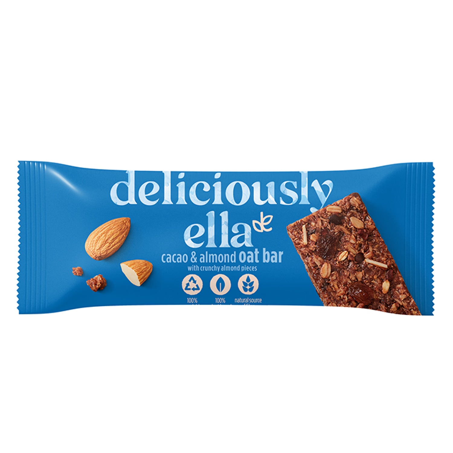 Deliciously Ella Oat Bar Cacao & Almond 50g - British product