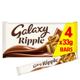 Galaxy Ripple Chocolate Bars Multipack 4x33g GOODS Sainsburys   