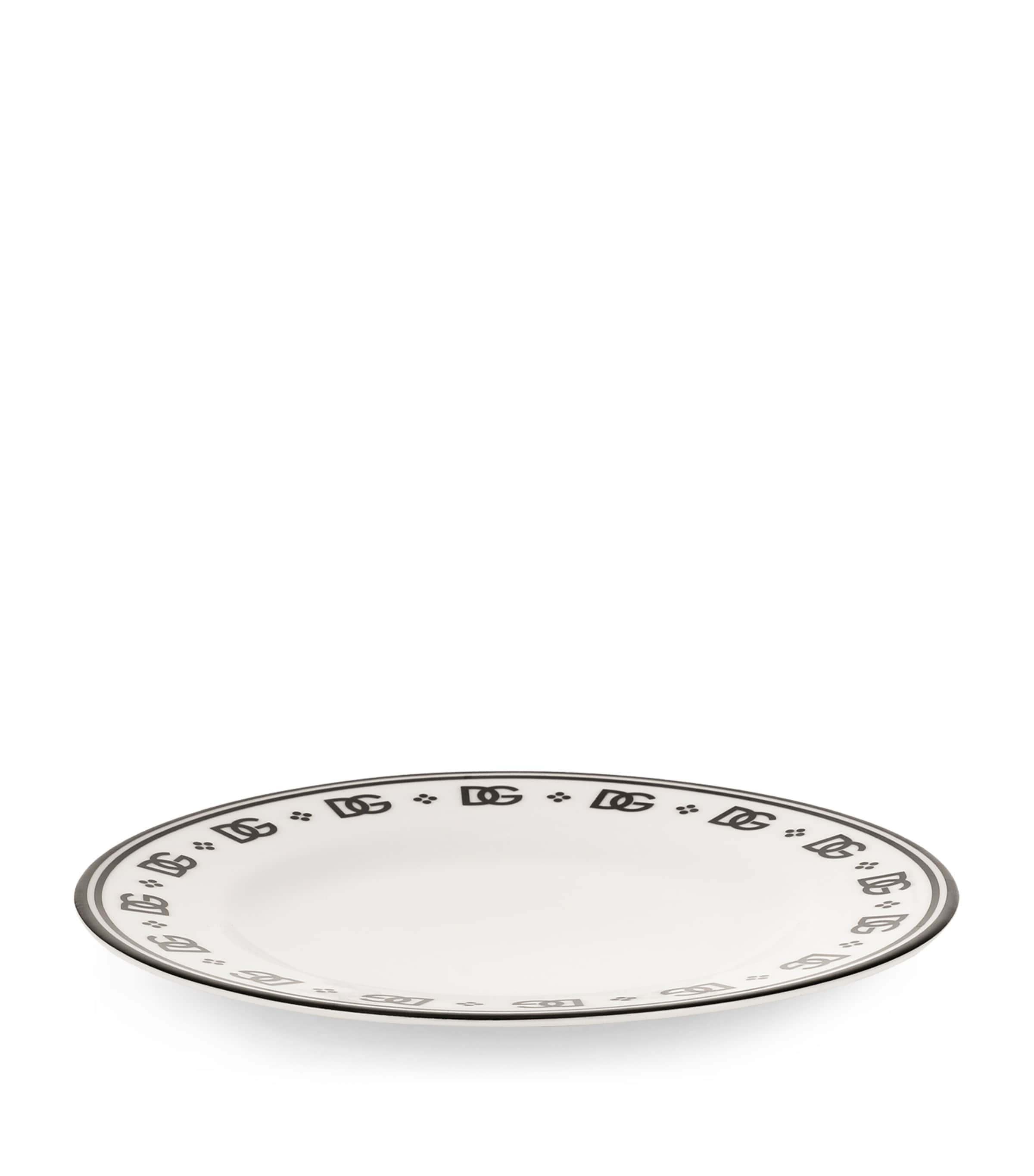 Dolce&Gabbana DG Logo porcelain plates 21cm - British product