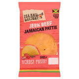 Island Delight Jerk Beef Pattie (Halal) 140g African & Caribbean Sainsburys   