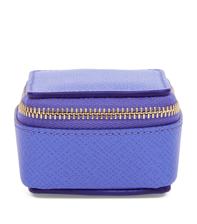 Smythson Small Panama Leather Trinket Case (British brand)