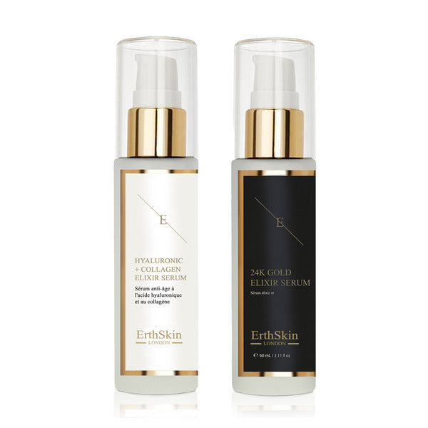 ErthSkin Elixir Serum 24K Gold HA Collagen 120ml - British product
