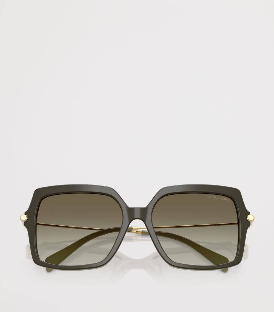 Michael Kors Quogue quadratische Acetat-Sonnenbrille, importiert aus dem Vereinigten Königreich