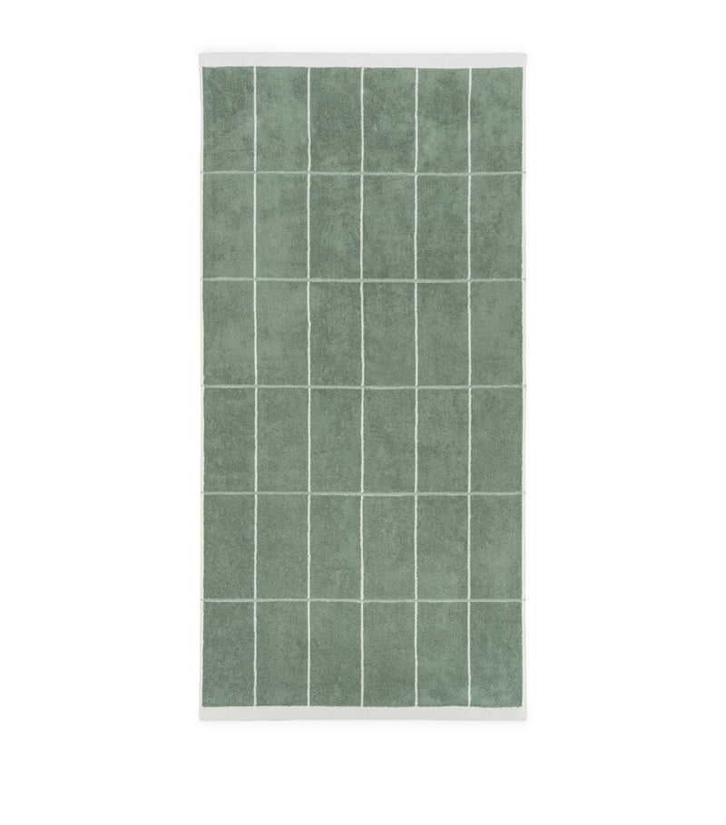 BAINA Check Bethel bath towel 40cm x 170cm - British product