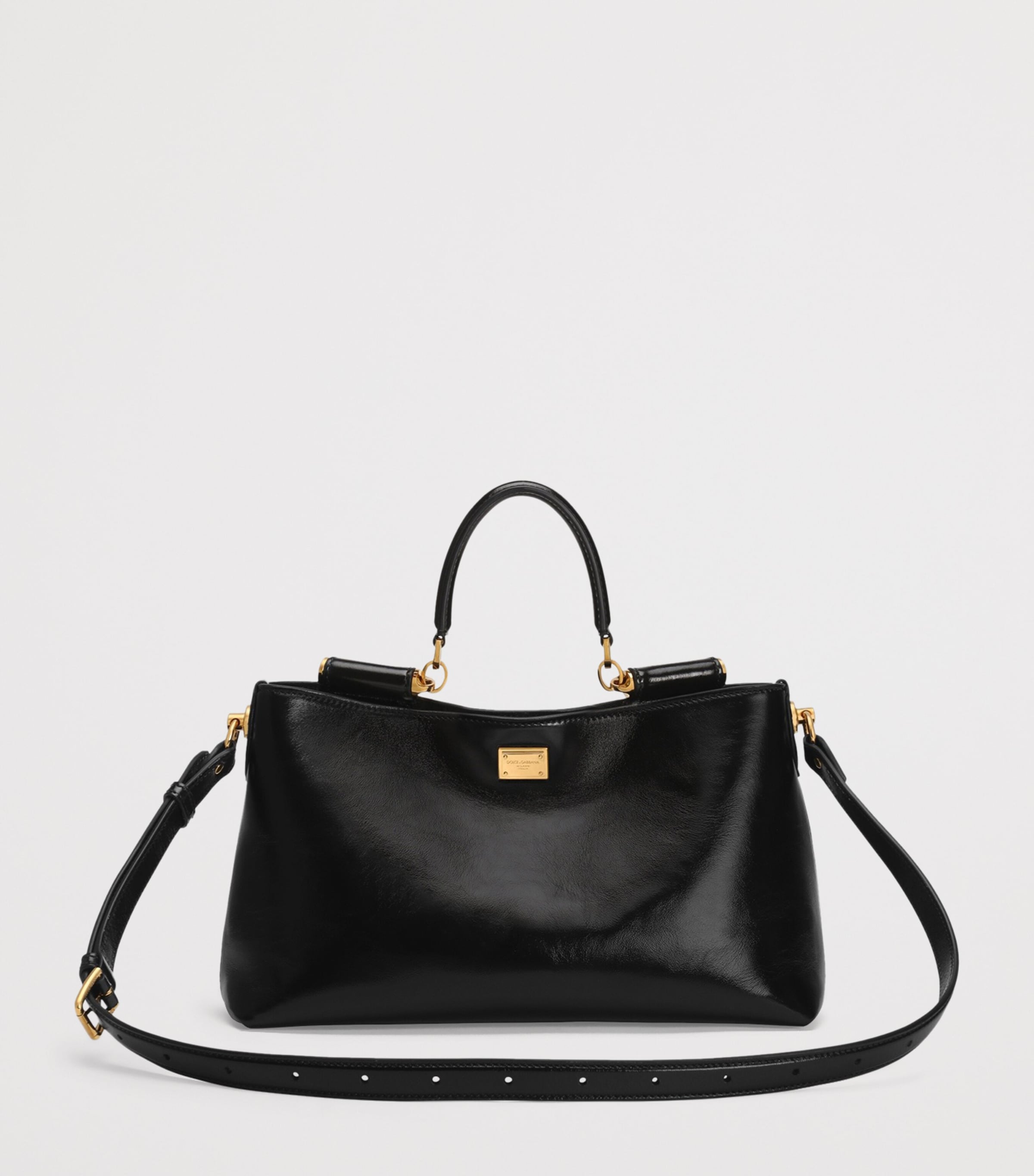 Dolce&Gabbana Vittoria shoulder bag in supple calfskin - British product