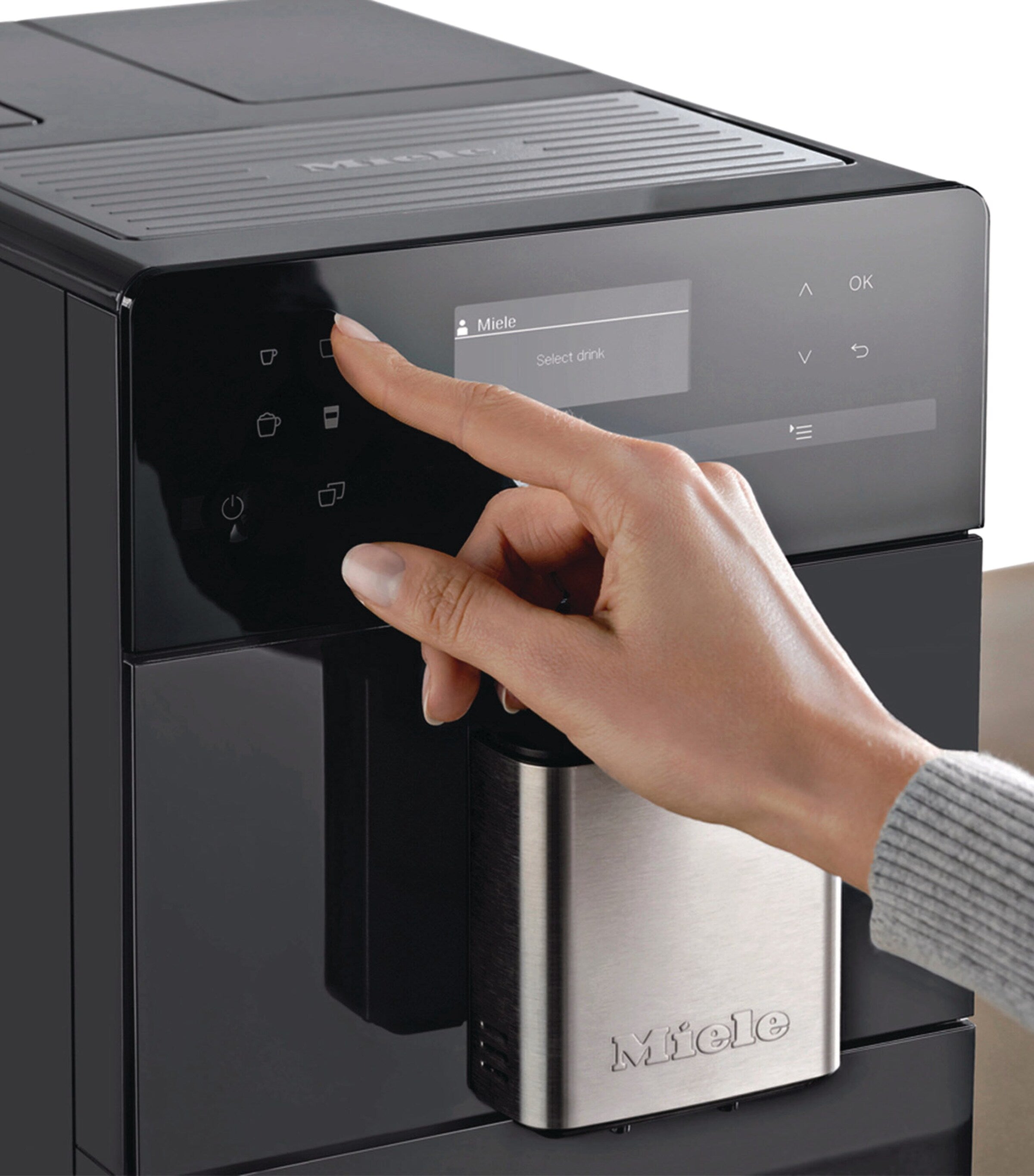 Miele CM5310 Silence coffee machine, imported from the UK
