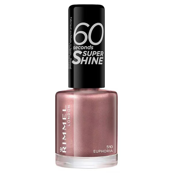Rimmel Nail Polish 60 Second Euphoria 8ml, imported from the UK