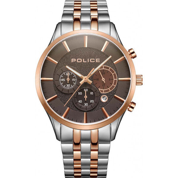 Police brown Cage watch for men, imported from the UK