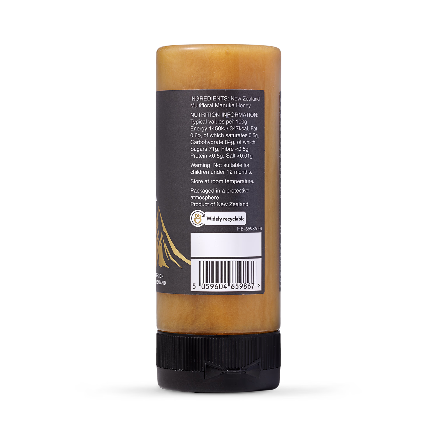 Holland & Barrett Manuka Honey MGO 70+ Squeezy 350g, UK version