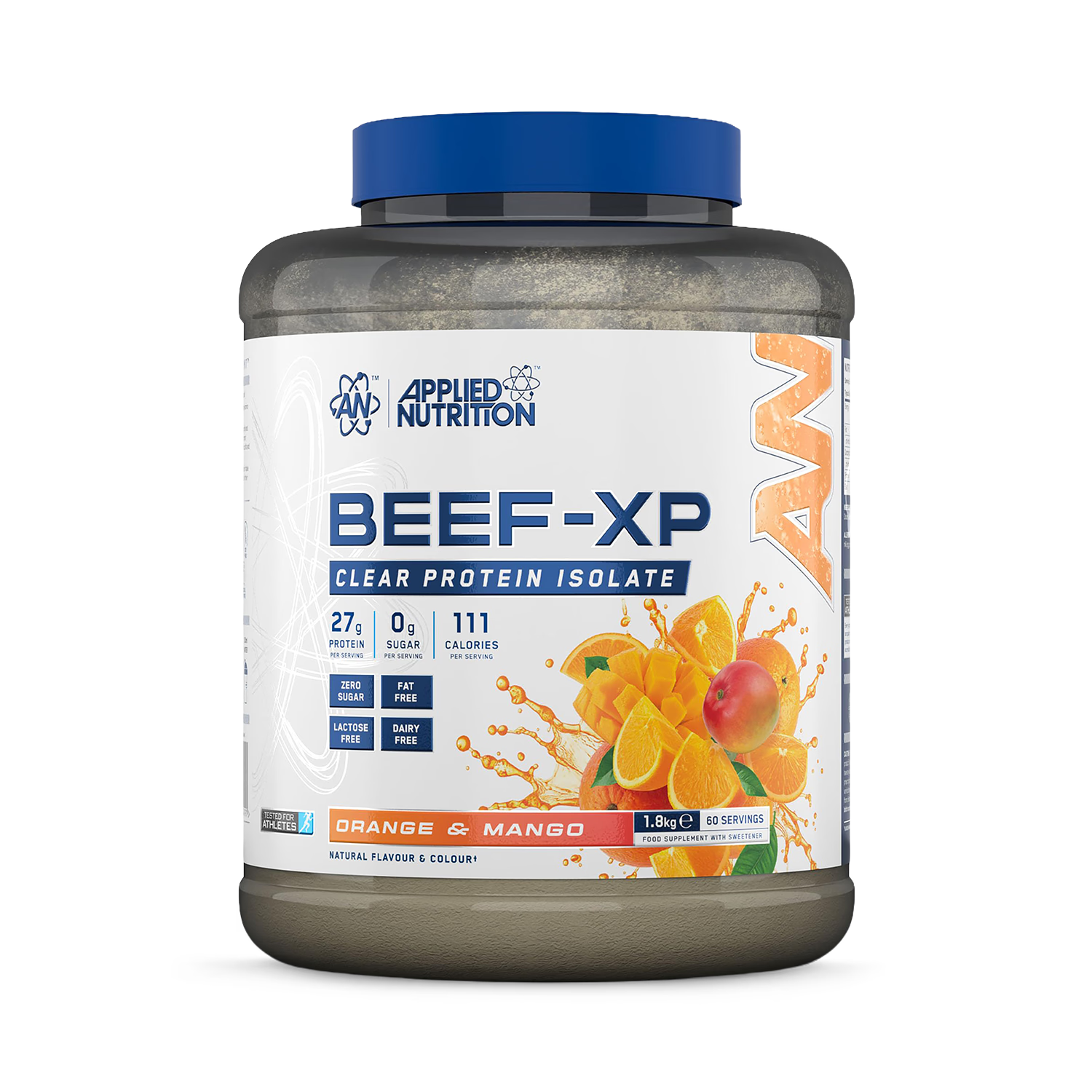 Applied Nutrition Beef Protein Isolate Orange Mango 1.8KG - British product