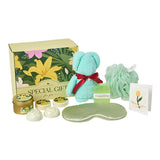 Livingandhome lily-scented spa bath gift set (British brand)