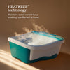 Homedics Everyday Foot Spa with HeatKeep - British product
