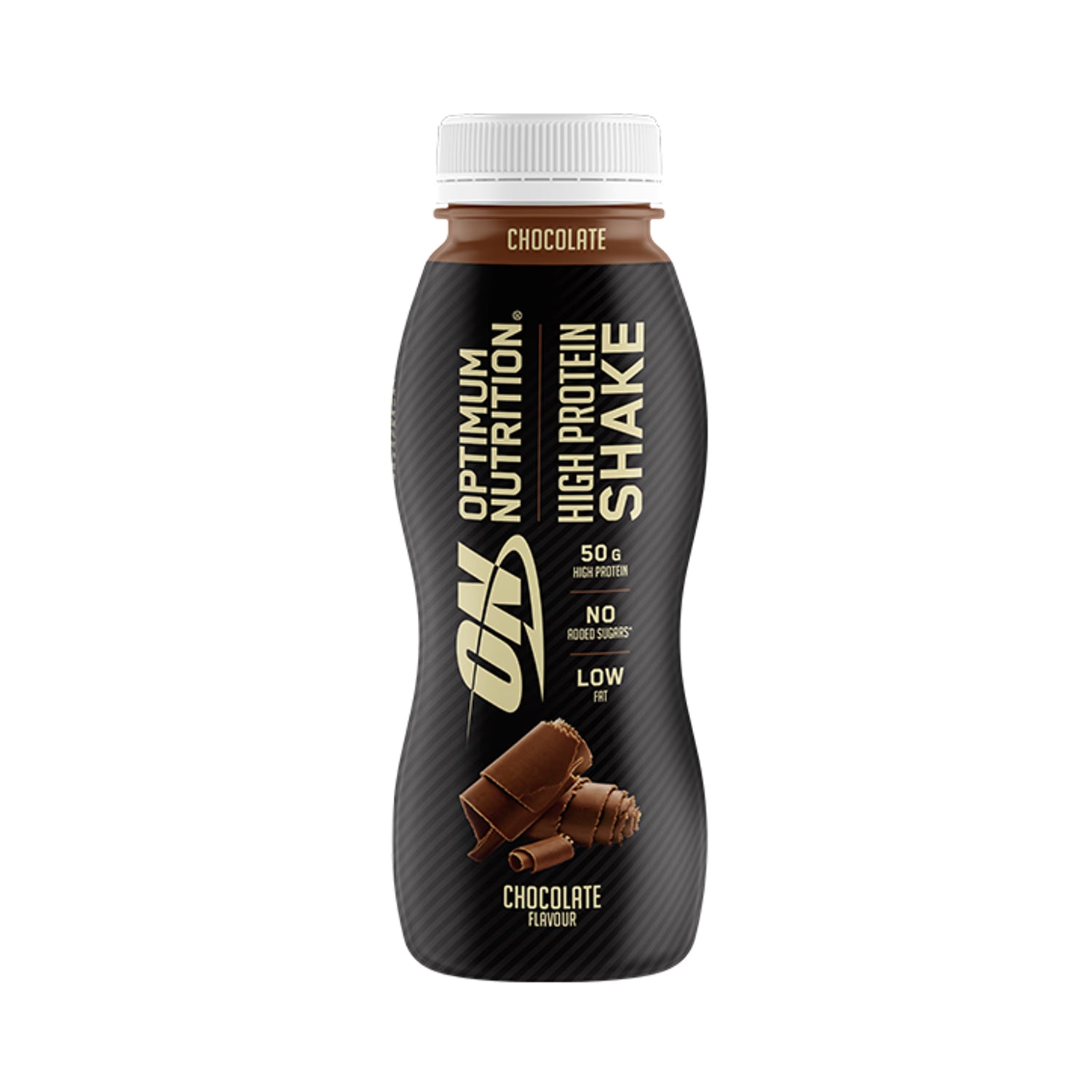 Optimum Nutrition protein shake chocolate 500ml, imported from the UK