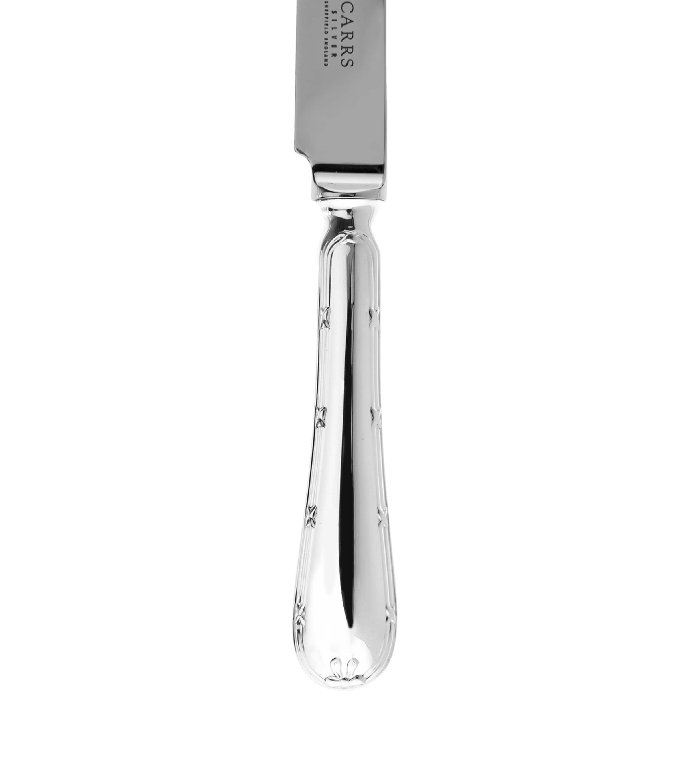 Carrs English Reed and Ribbon silver-plated 84-piece cutlery set - British product