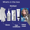 Schwarzkopf LIVE silver permanent hair dye (British brand)