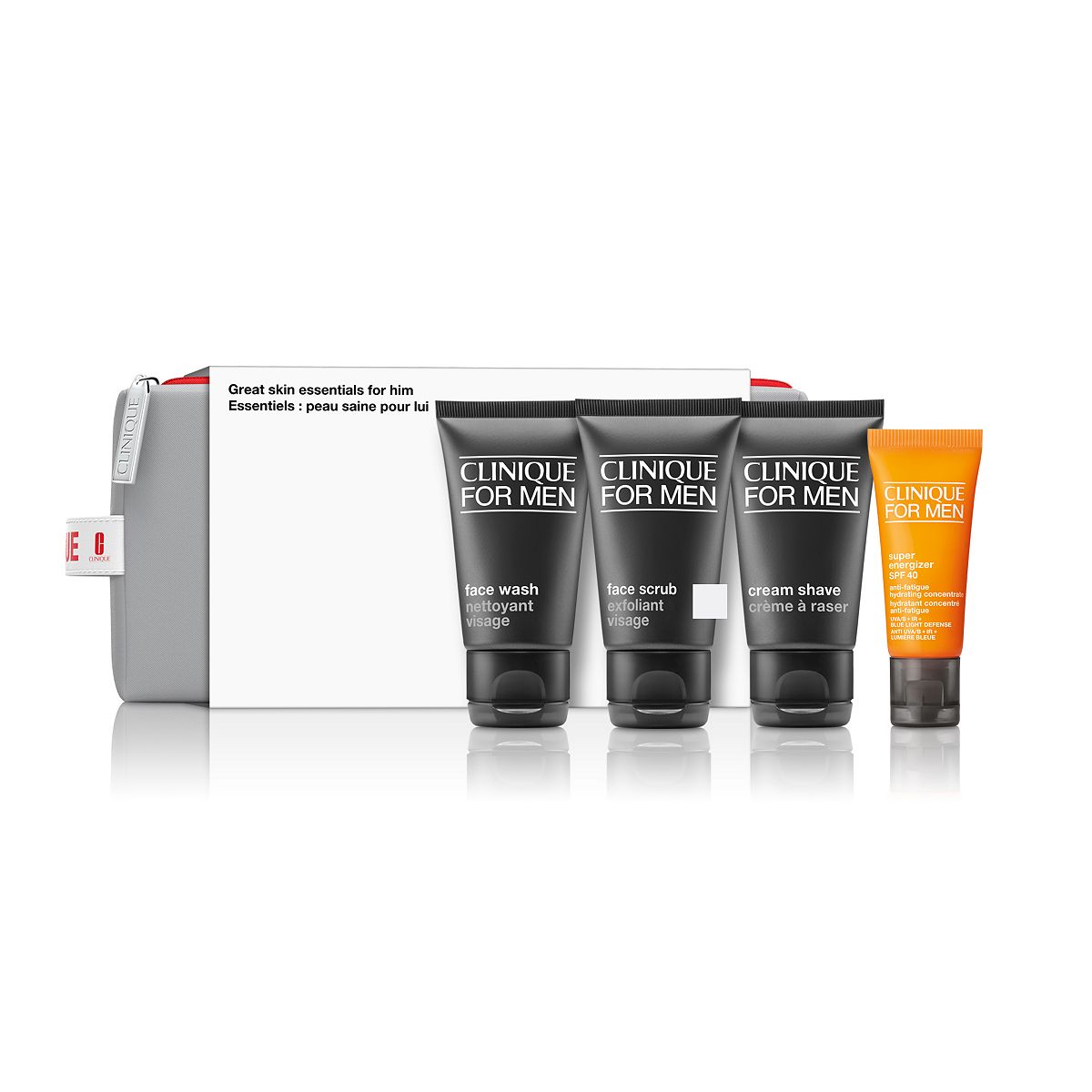 Clinique for Men Energising Skincare Gift Set GOODS Boots   