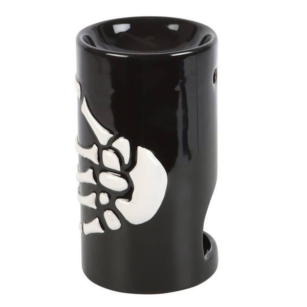 Something Different Skeleton Hand Oil Burner resin finish 16cm (British brand)