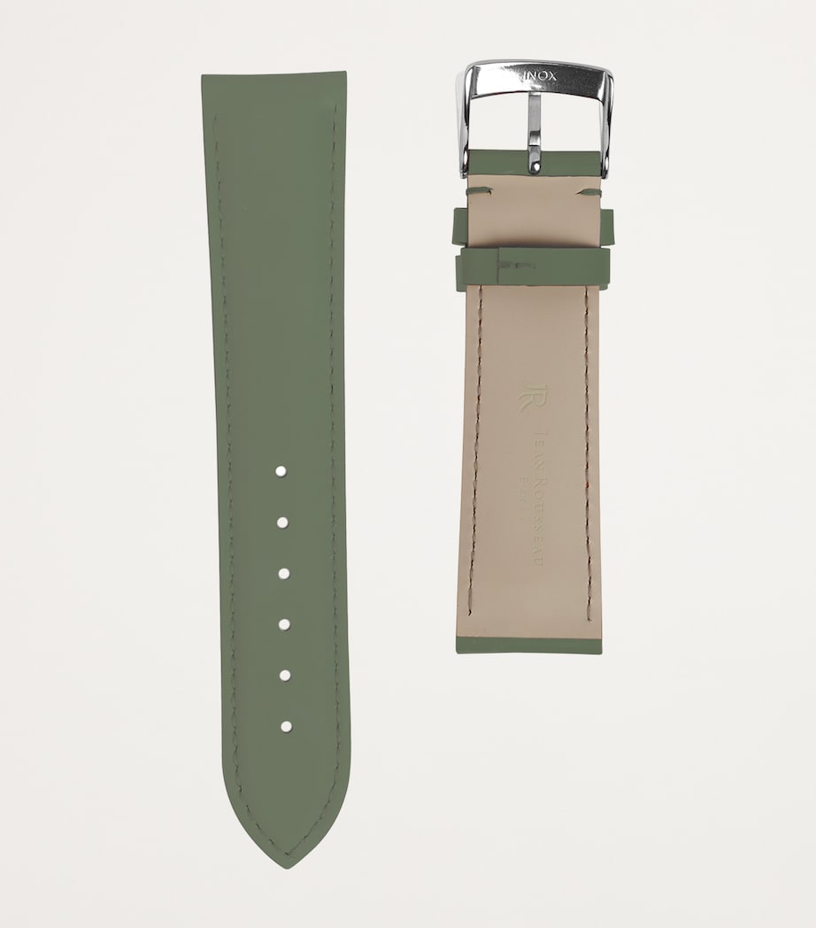 Jean Rousseau Classic Rubber 5.0 watch strap 20mm, imported from the UK