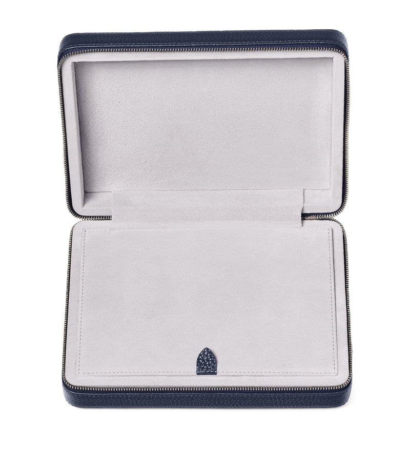 Aspinal London leather travel jewellery case - British product