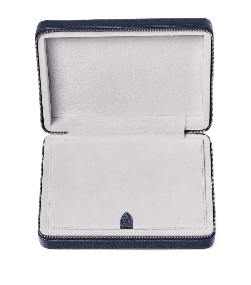 Aspinal London leather travel jewellery case - British product