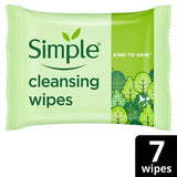 Simple Kind to Skin Cleansing Facial Wipes 7 wipes Make Up & Beauty Accessories Boots   